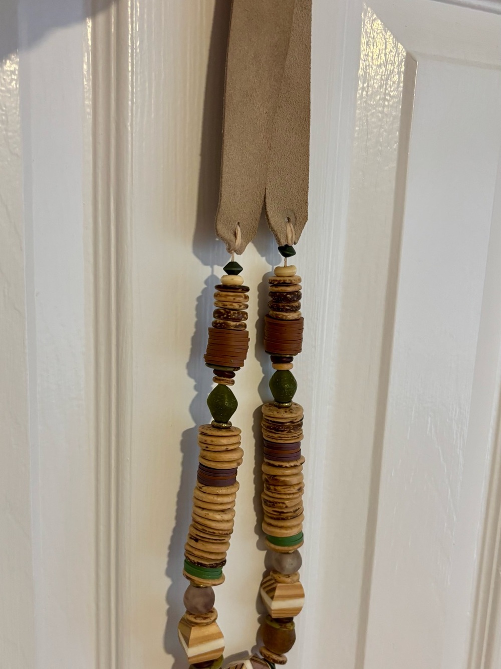 Twine & Twig Suede Bracelet Tag - Taupe